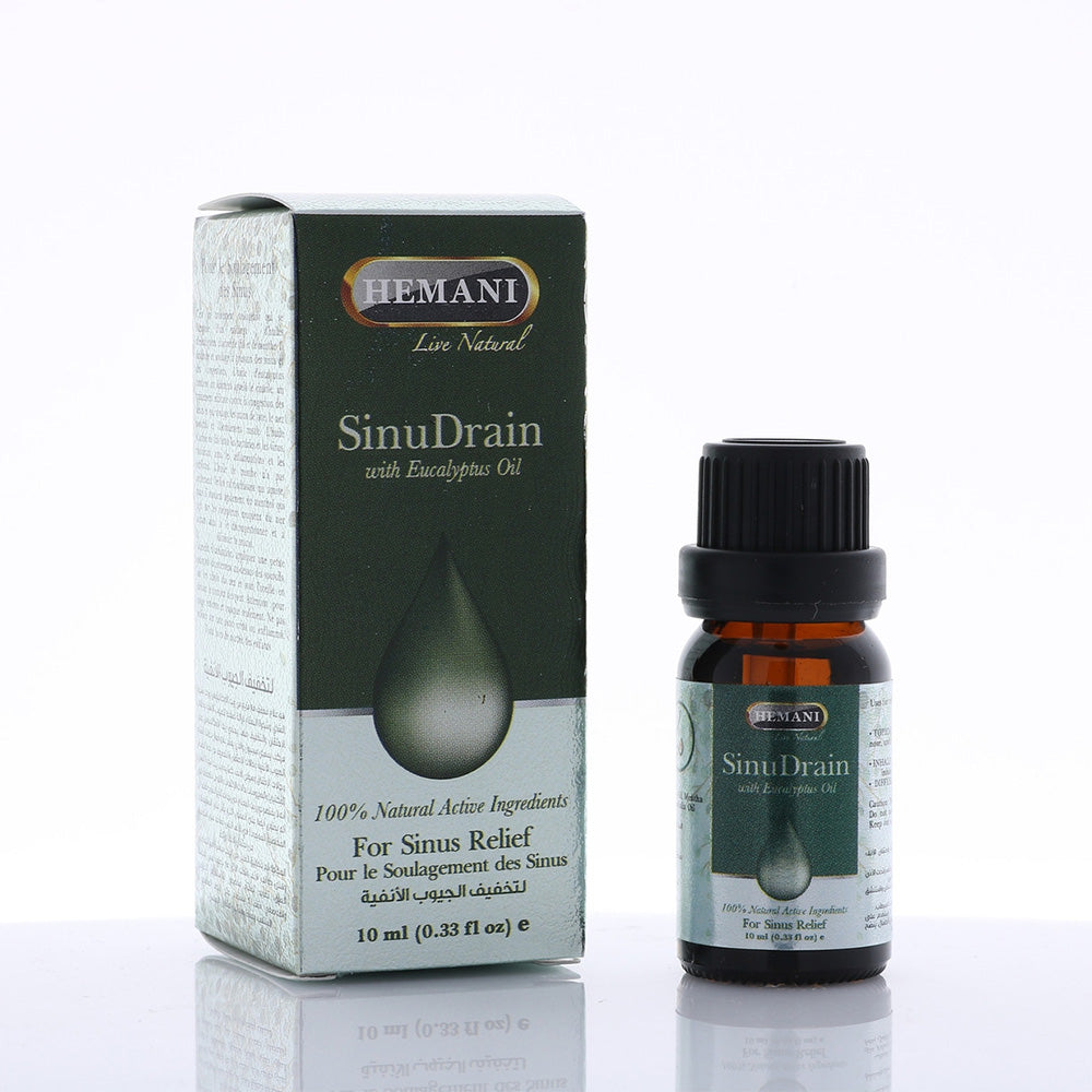 Hemani SinuDrain Oil (For colds, flu and cough) 10ml